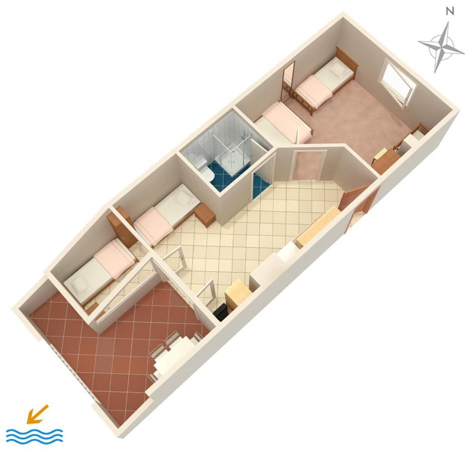 Apartments By The Sea Mandre, Pag - 4098 Dış mekan fotoğraf